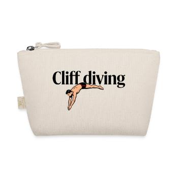 cliff diving - Organic Pouch - nature - Front