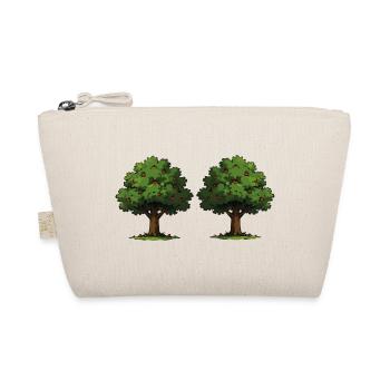 Double tree with red apples - Organic Pouch - nature - Front