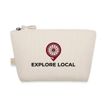 Explore Local Trail Cycling Shirt - Organic Pouch - nature - Front