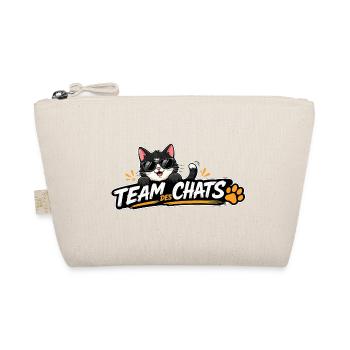 Team des Chats noirs horizontal - Trousse biologique - nature - Devant