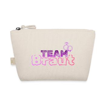 Team Braut - Bio-Täschchen - Natur - Vorne