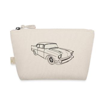 American Classic Car (Black) - Organic Pouch - nature - Front