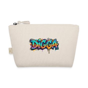Digga Graffiti Neon Burst - Organic Pouch - nature - Front