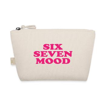 Six Seven Mood - 67 - Meme - Basketball - 6-7 - Bio-Täschchen - Natur - Vorne