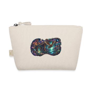 Night Forest Dragon Trail - Organic Pouch - nature - Front