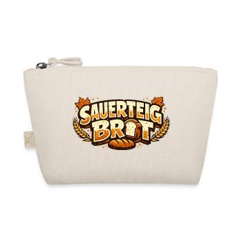 Sauerteig Brot Logo Illustration - Bio-Täschchen - Natur - Vorne