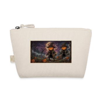 Halloween Kleidung - Bio-Täschchen - Natur - Vorne