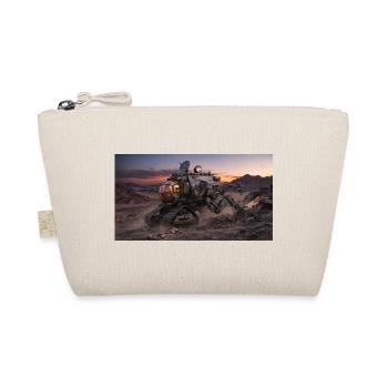Sci-Fi Mars Exploration Rover in Rocky Desert - Bio-Täschchen - Natur - Vorne