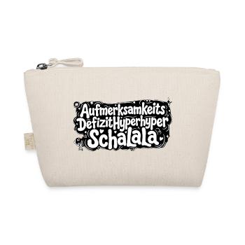 adhs-schalala - Bio-Täschchen - Natur - Vorne
