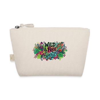 Wild and free spirit - Bio-Täschchen - Natur - Vorne