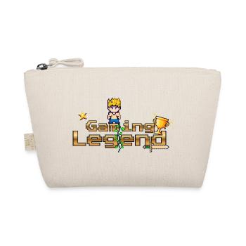 Gaming Legend Pixelheld - Bio-Täschchen - Natur - Vorne