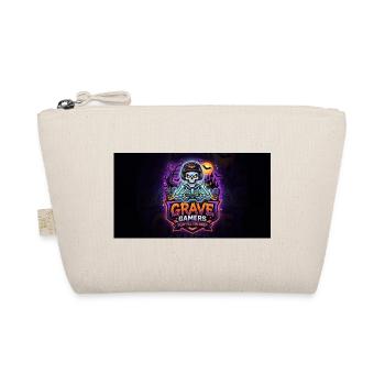 Grave Gamers Neon Skull - Bio-Täschchen - Natur - Vorne