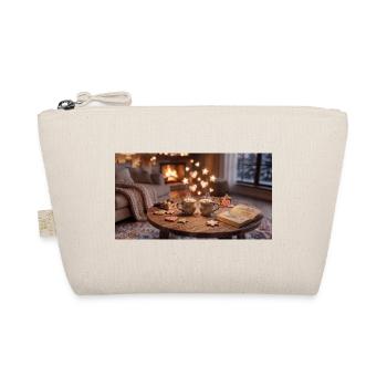 Kaminzauber Kuschelabend - Bio-Täschchen - Natur - Vorne