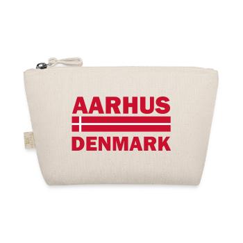 Aarhus Dänemark Stadtflagge - Bio-Täschchen - Natur - Vorne