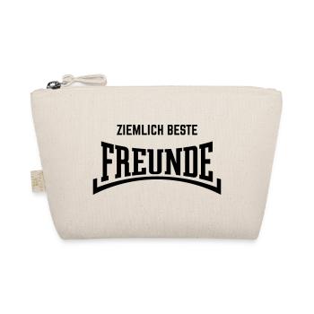 Ziemlich Beste Freunde (Freundschaft / Konkav / B) - Bio-Täschchen - Natur - Vorne