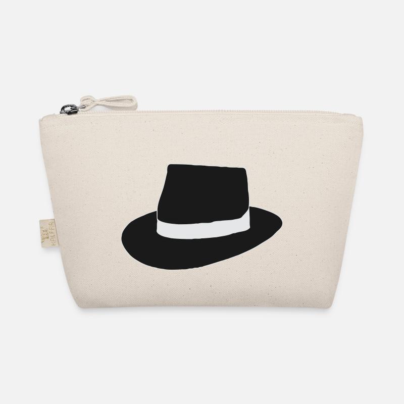 black hat Organic Pouch