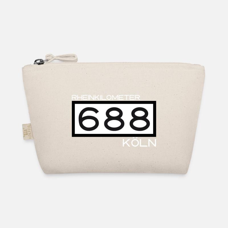 RK-688-Köln weiss - Bio-Täschchen - Natur