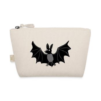 Fledermaus c - Bio-Täschchen - Natur - Vorne