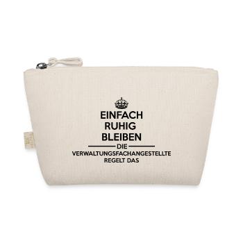 Einfach ruhig bleiben VFA - Bio-Täschchen - Natur - Vorne