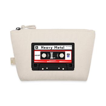 HEAVY METAL KASSETTE - Bio-Täschchen - Natur - Vorne