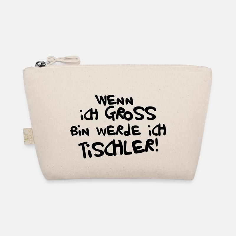 Ich werde Tischler Bio-Täschchen