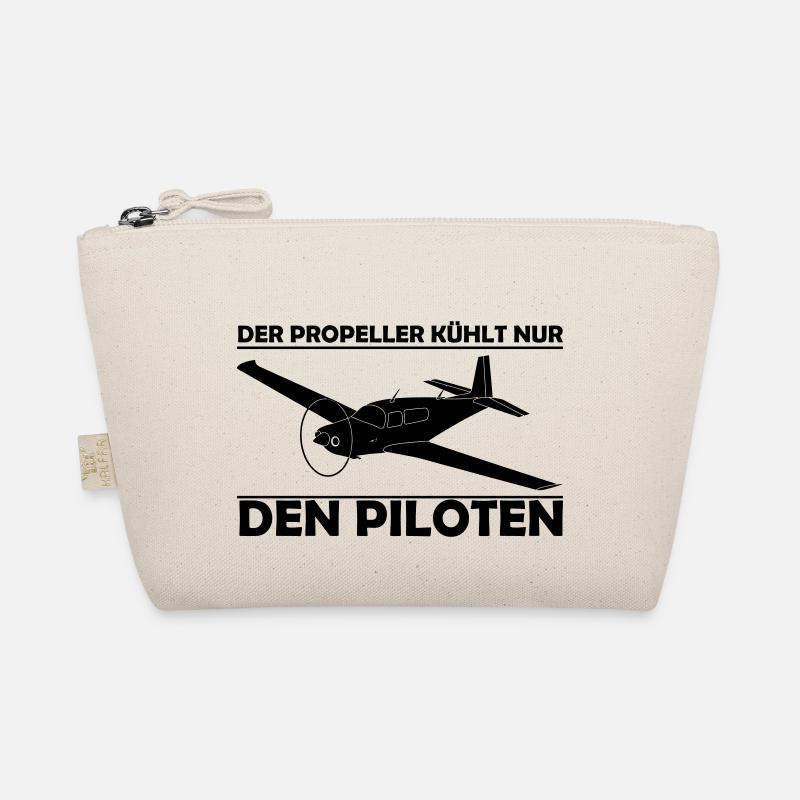 Mooney Motorflugzeug Geschenk Bio-Täschchen