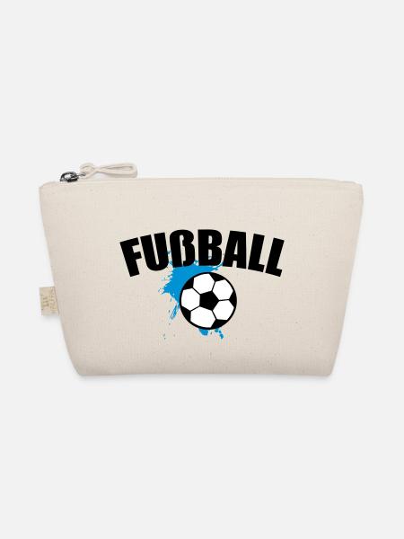 Fußball Soccer Splash 3c - Bio-Täschchen - Natur