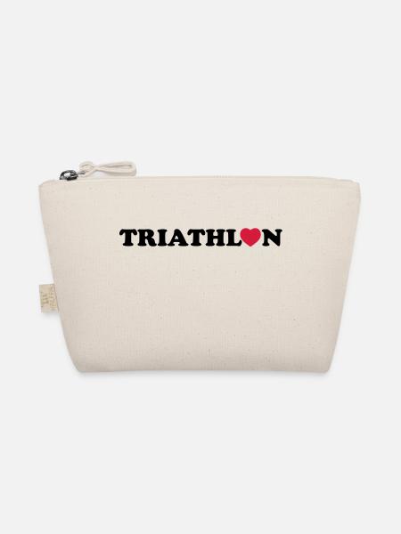 triathlon - Bio-Täschchen - Natur