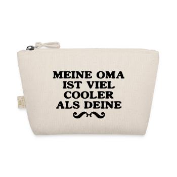 meine Oma ist viel cooler als Deine - Bio-Täschchen - Natur - Vorne