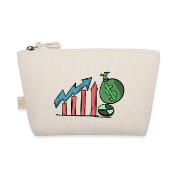 Geld Anlage Investment Aktien Kurs Wachstum Idee - Bio-Täschchen - Natur - Vorne