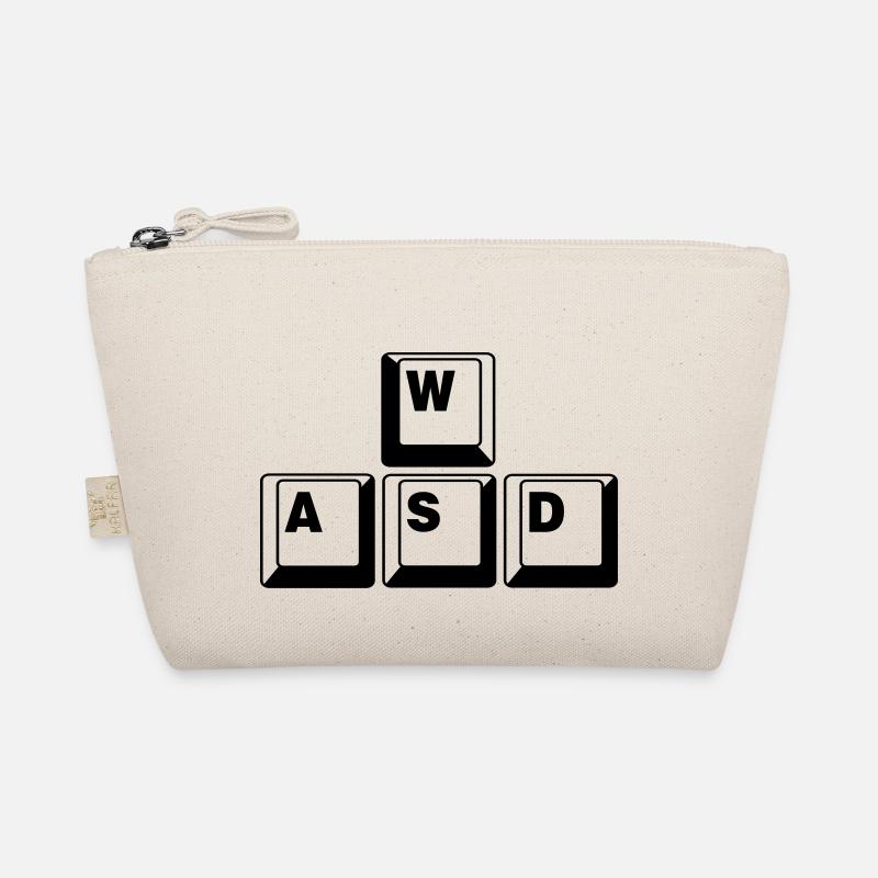 WASD Game Control Key Kombi - Bio-Täschchen - Natur