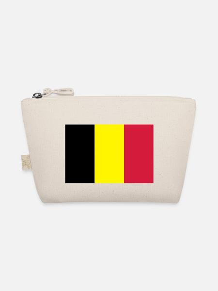 Drapeau Belge - Belgische vlag - Trousse biologique - nature - Devant