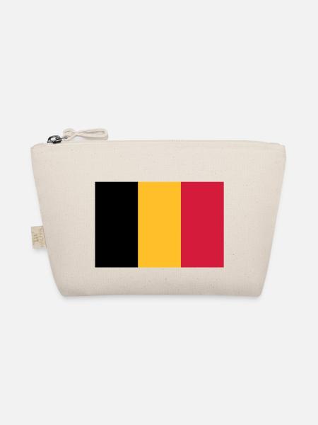 Drapeau Belge - Belgische vlag - Trousse biologique - nature - Devant