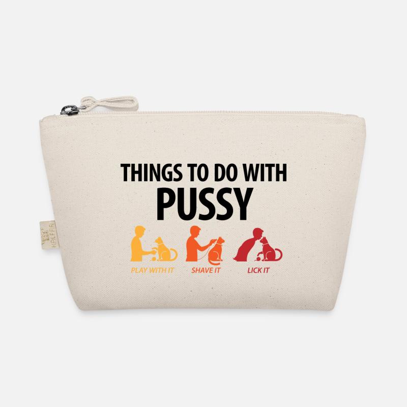 Dinge, die man mit einer Muschi machen kann. Bio-Täschchen