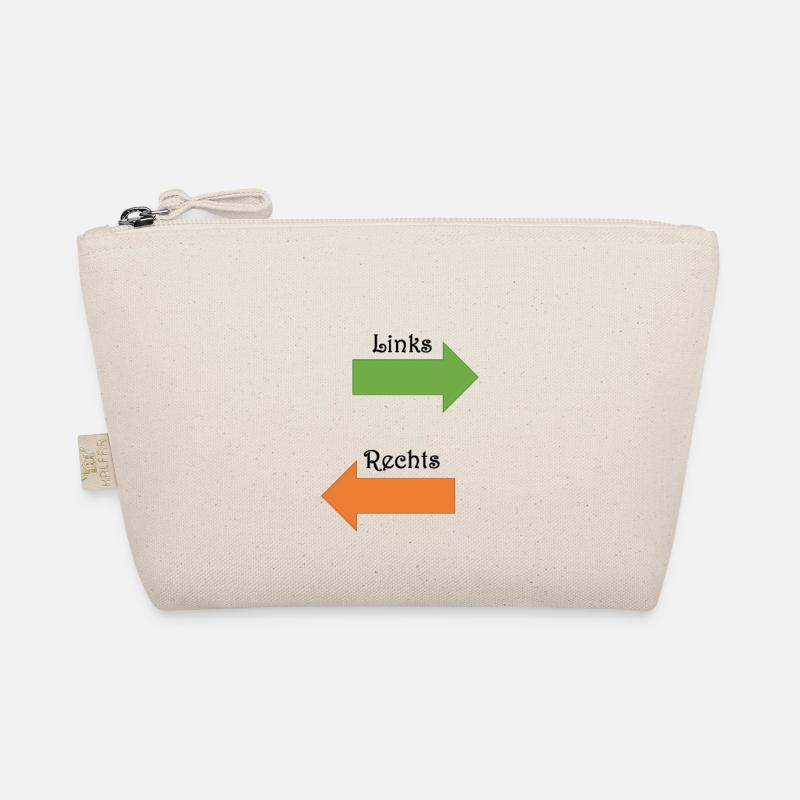 Links und Rechts Bio-Täschchen