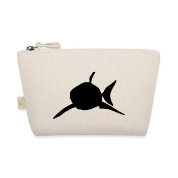 requin shark silhouette ombre shadow2 - Trousse biologique - nature - Devant