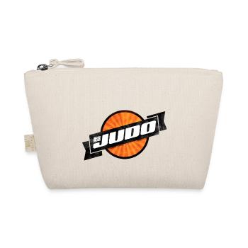 Judo Retro Logo - Bio-Täschchen - Natur - Vorne