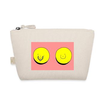 lemon piercing red - Organic Pouch - nature - Front