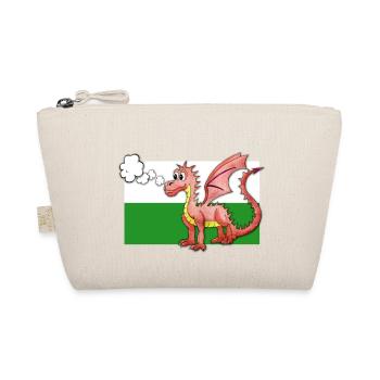 Puffing Welsh Dragon - Gregory - Organic Pouch - nature - Front