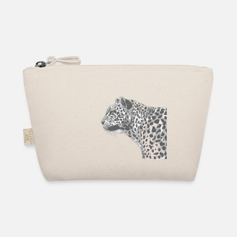 leopard - Bio-Täschchen - Natur
