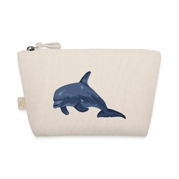 My pet friend the dolphin bottlenose sea creatures - Organic Pouch - nature - Front