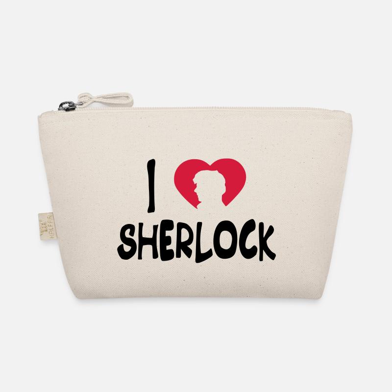 ich liebe sherlock Bio-Täschchen