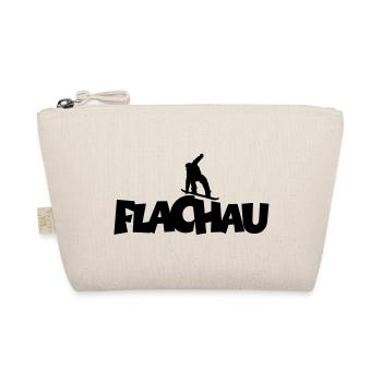 Flachau Snowboard Snowboarding - Bio-Täschchen - Natur - Vorne