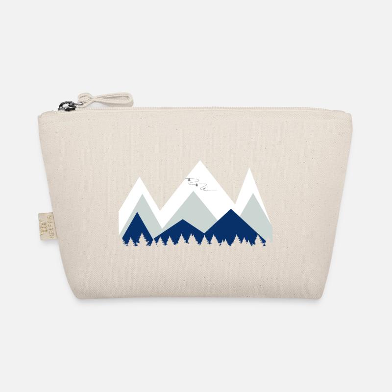 Ski - Bio-Täschchen - Natur