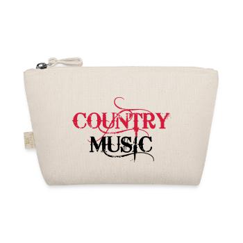 Country Music - Bio-Täschchen - Natur - Vorne