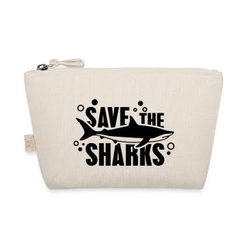save_the_sharks_f1 - Organic Pouch - nature - Front