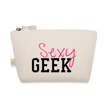 Sexy Geek - Bio-Täschchen - Natur - Vorne