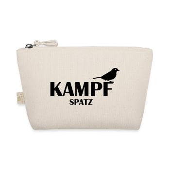 Kampf Spatz (md) - Bio-Täschchen - Natur - Vorne