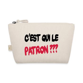 C'est qui le patron ? - Bio-Täschchen - Natur - Vorne