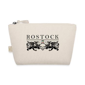 Rostock Greif Doppel - Bio-Täschchen - Natur - Vorne